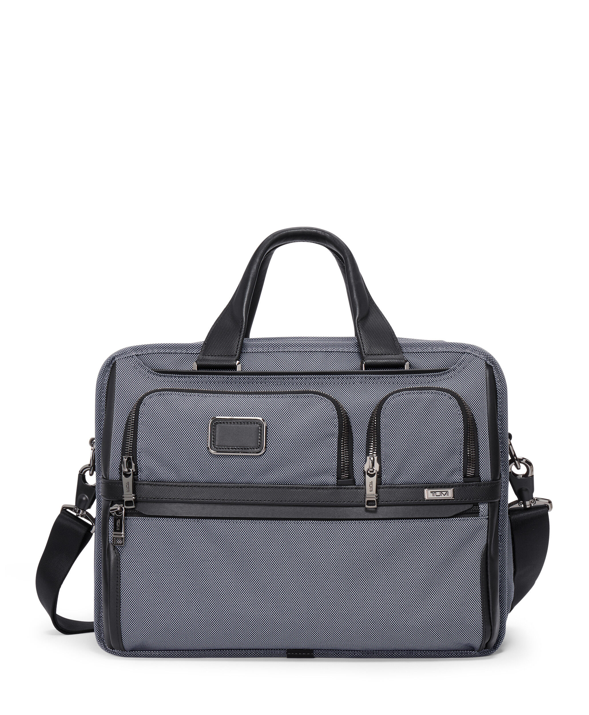 良品　TUMI グレー ビジネスバッグ トート【20262af】 TUMI
