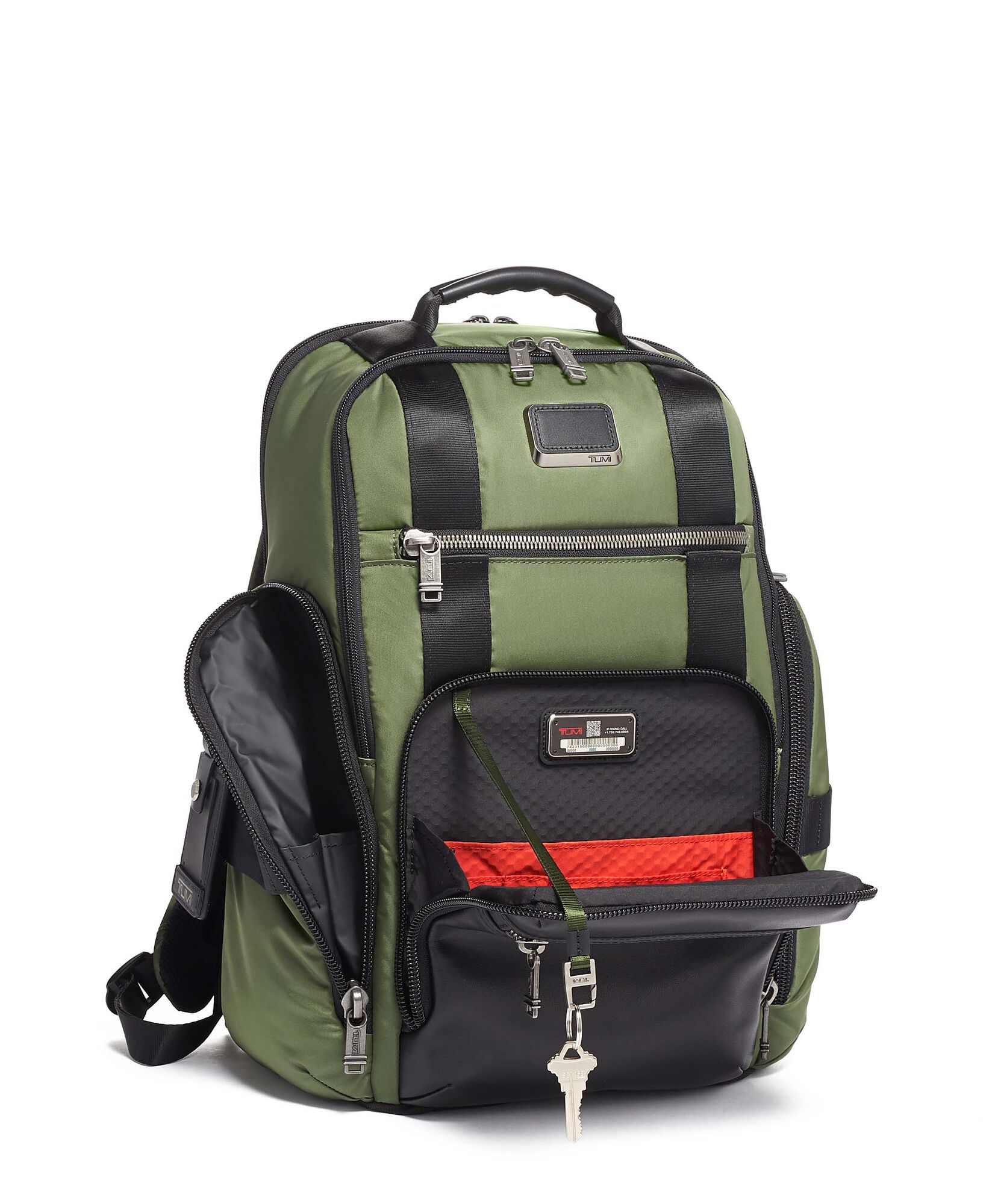 Tumi Alpha Bravo Sheppard Deluxe Brief Pack® Forest ...