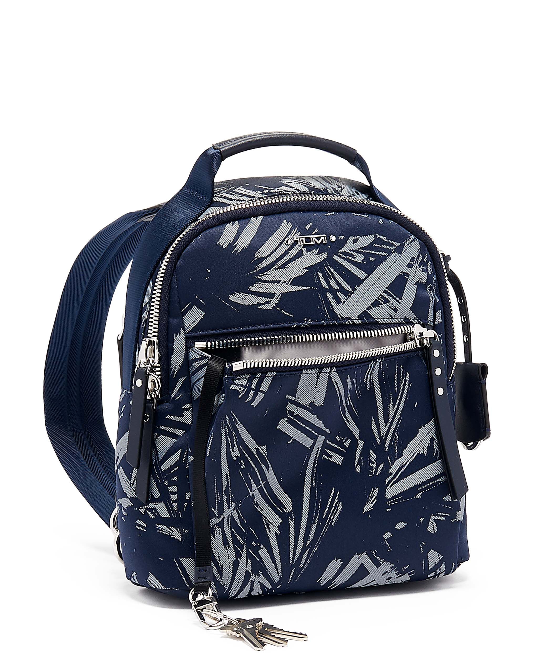 tumi blue bag