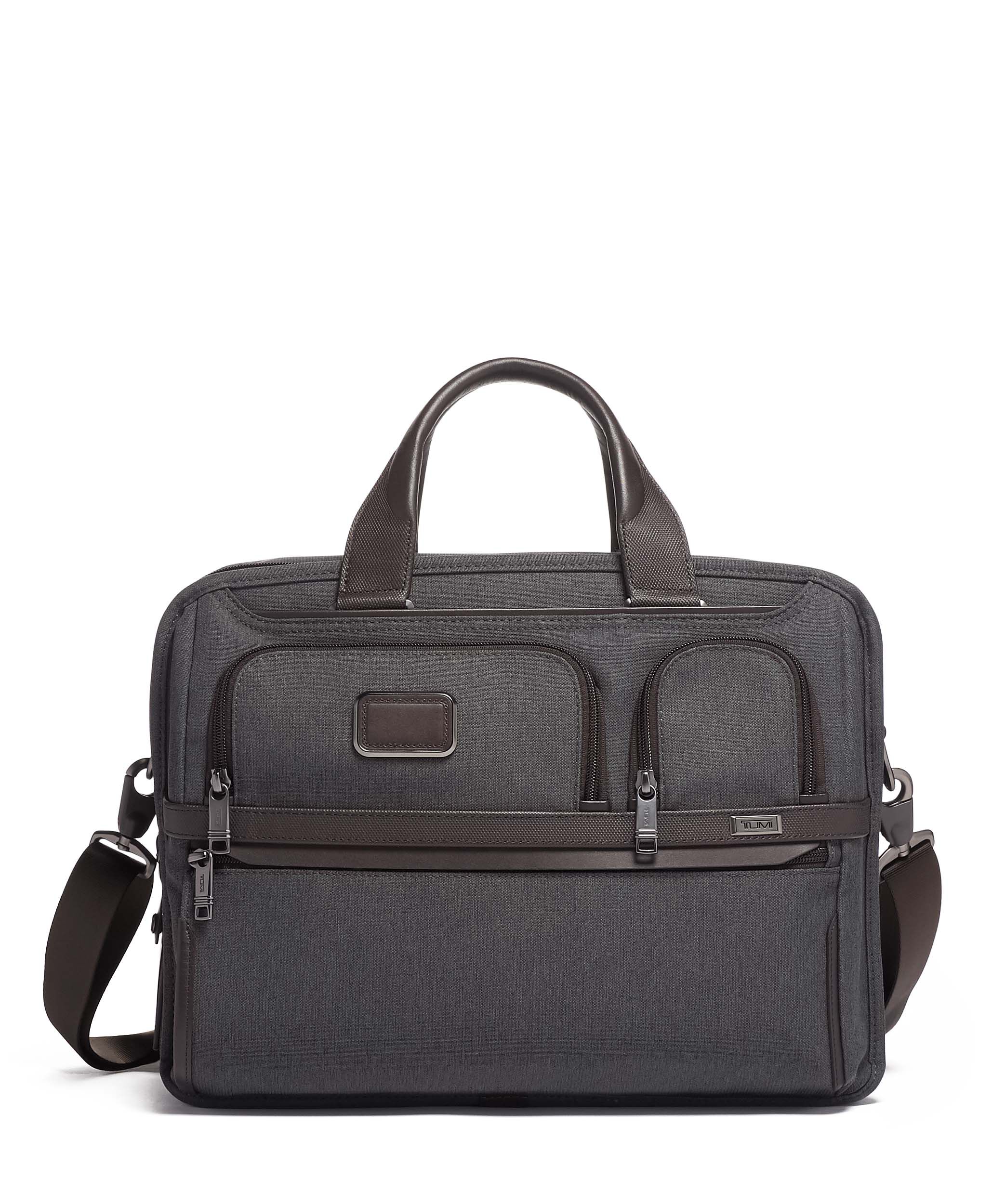 alpha 2 expandable laptop briefcase