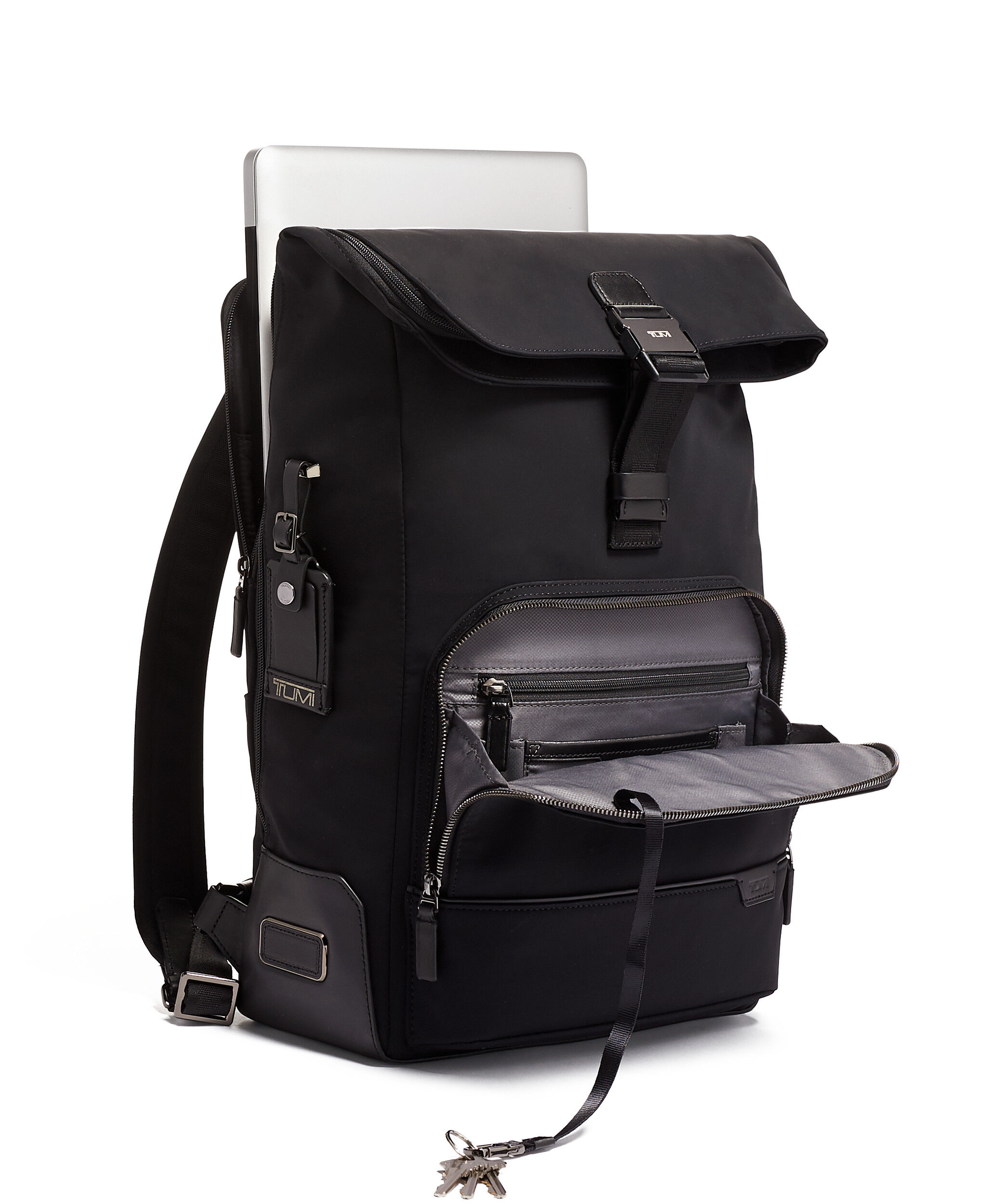 Harrison Osborn Roll Top Backpack Black | TUMI Germany