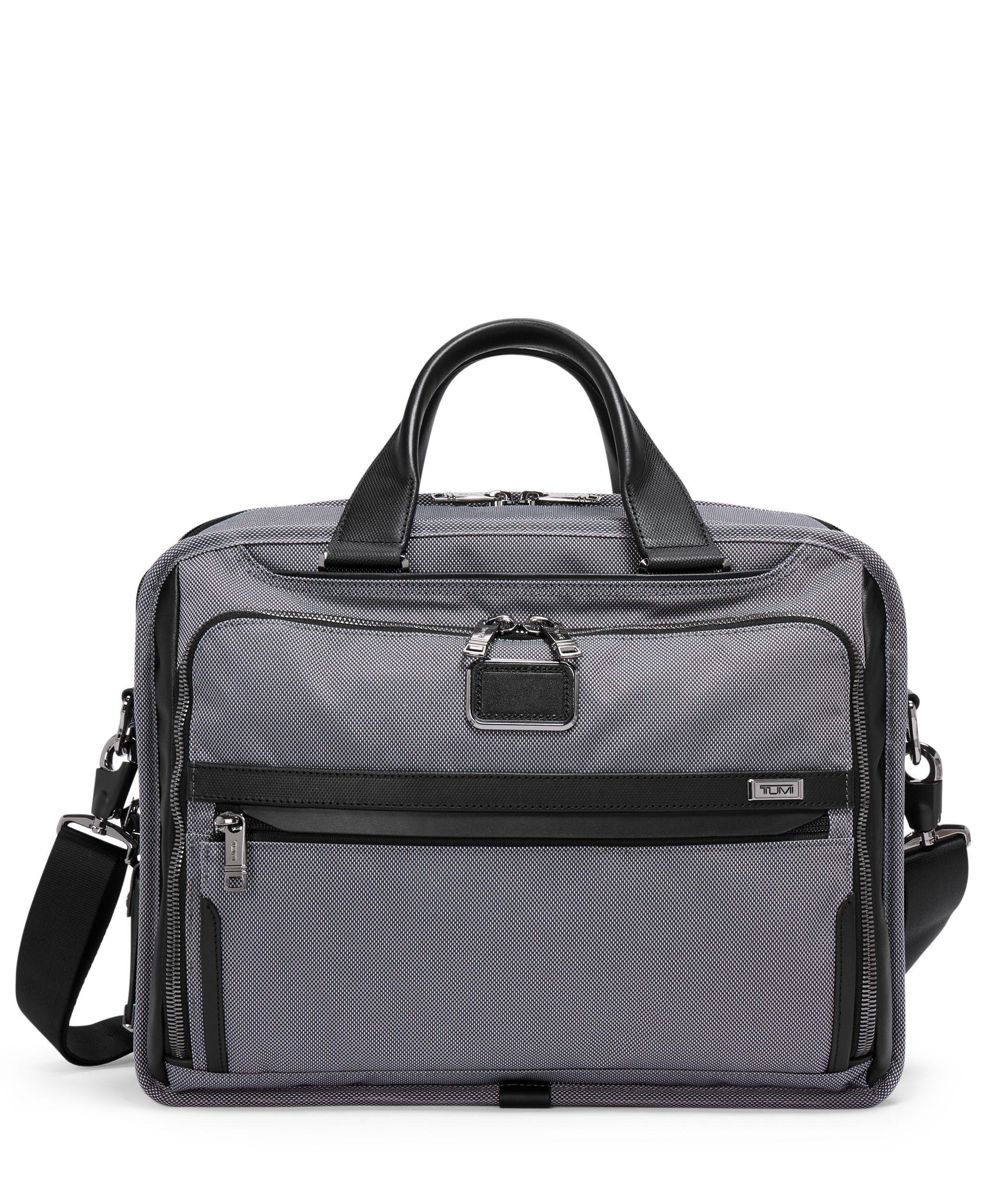 Alpha X Organizer Briefcase Grey | TUMI Germany