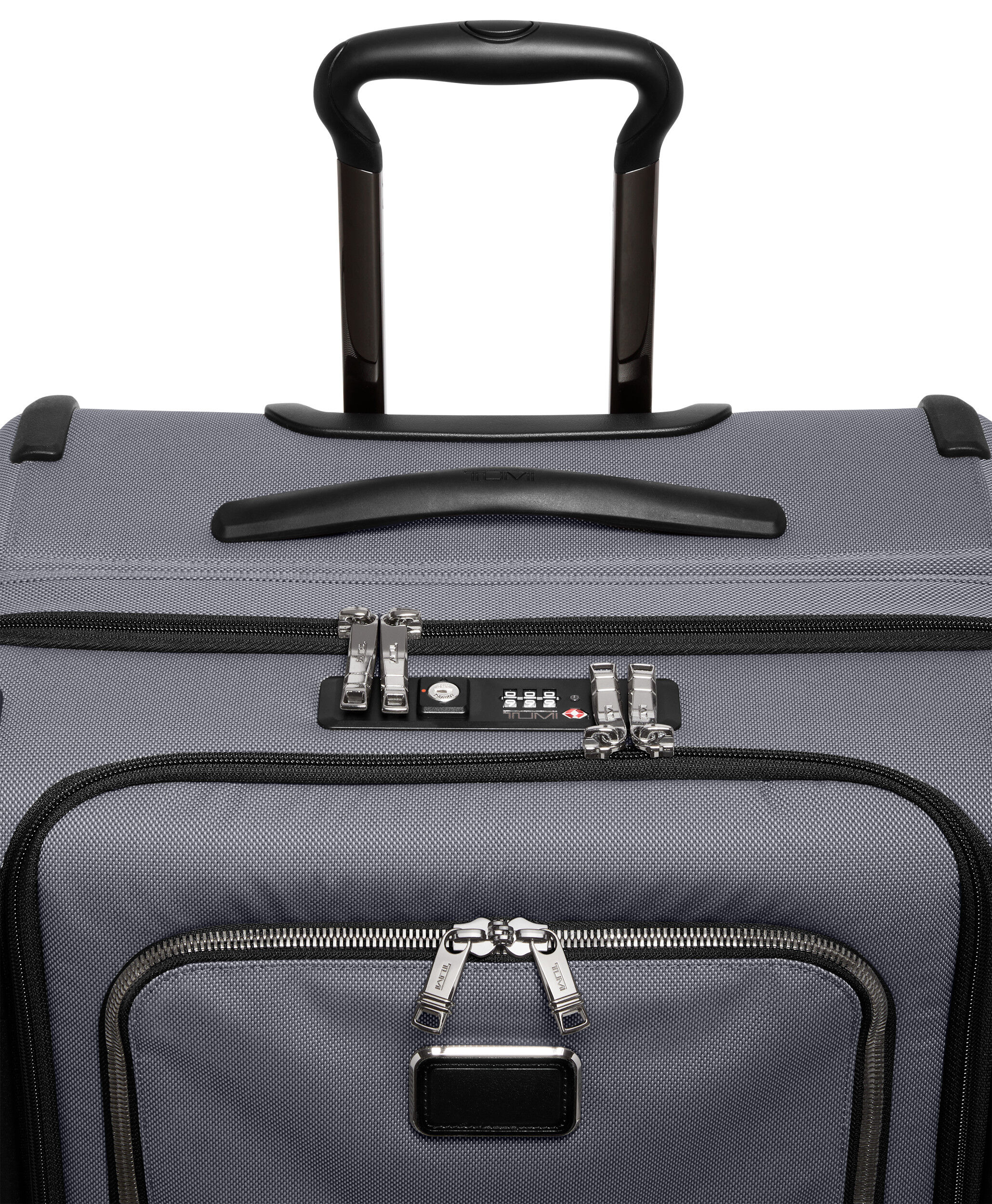 Alpha X Short Trip Expandable Checked Luggage 66 cm Grey | TUMI