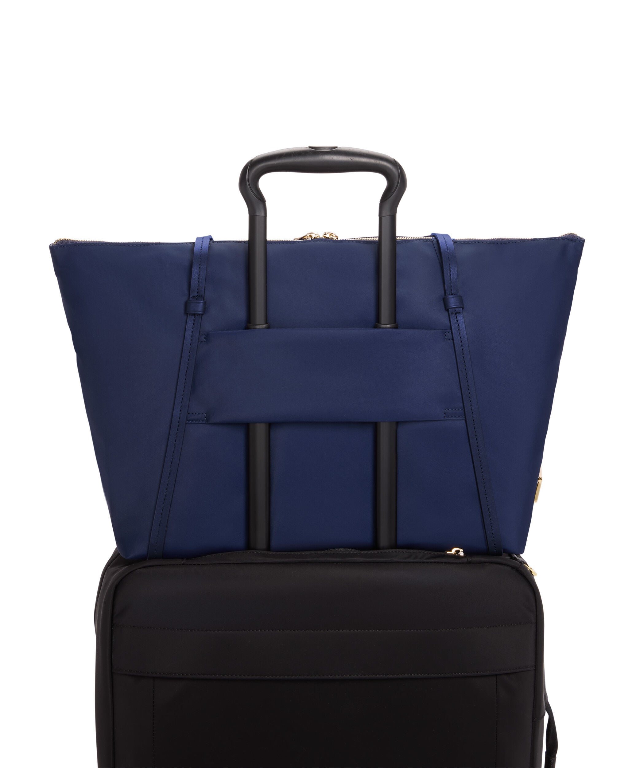 TUMI ボヤージュスモール　マリンブルートートレディースバッグ TUMI