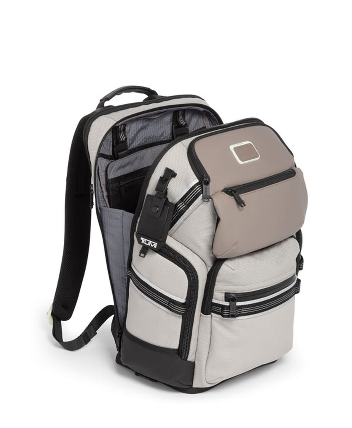 TUMI ALPHA BRAVO Nomadic Backpack Chalk