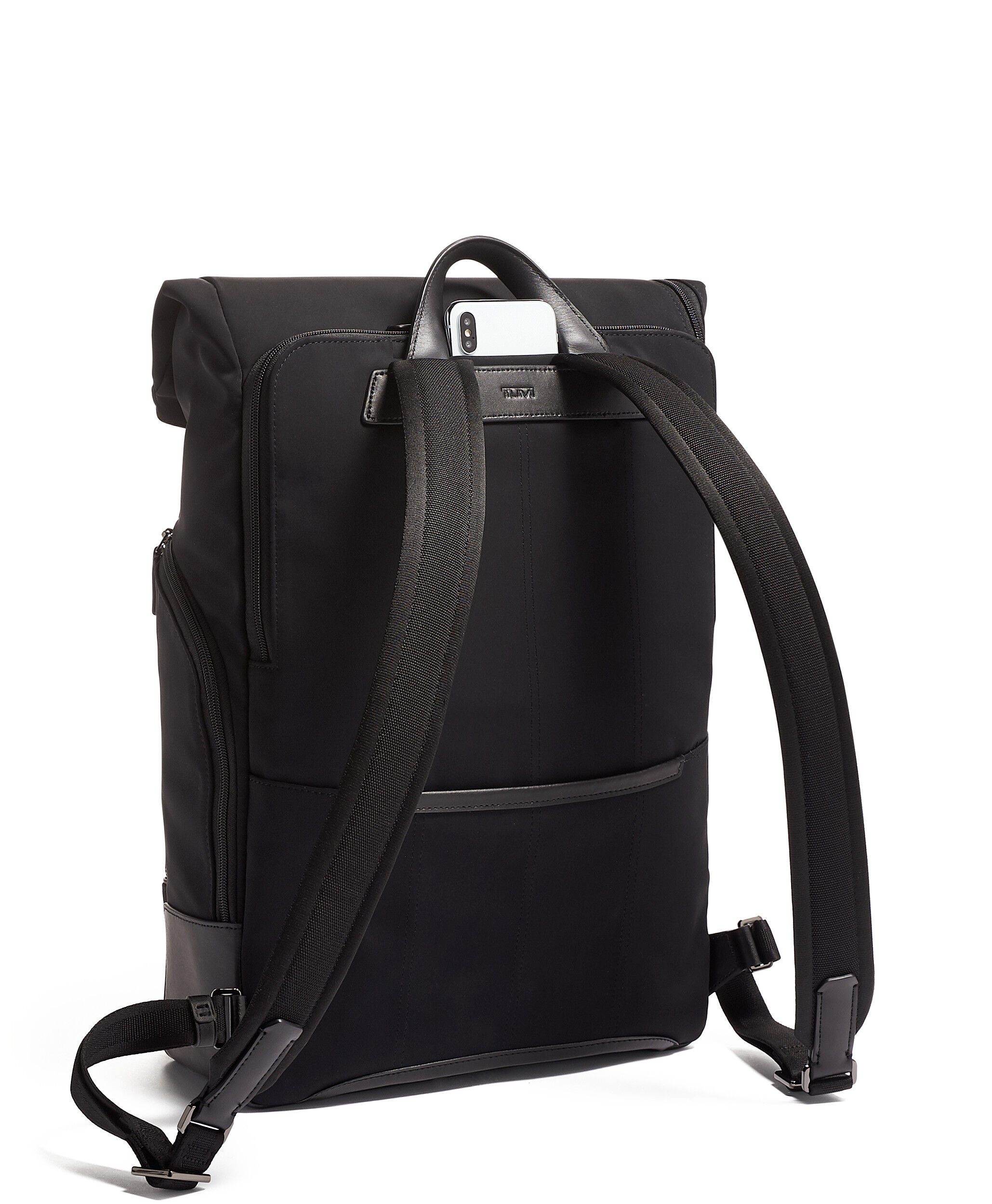 Harrison Osborn Roll Top Backpack Black | TUMI Germany
