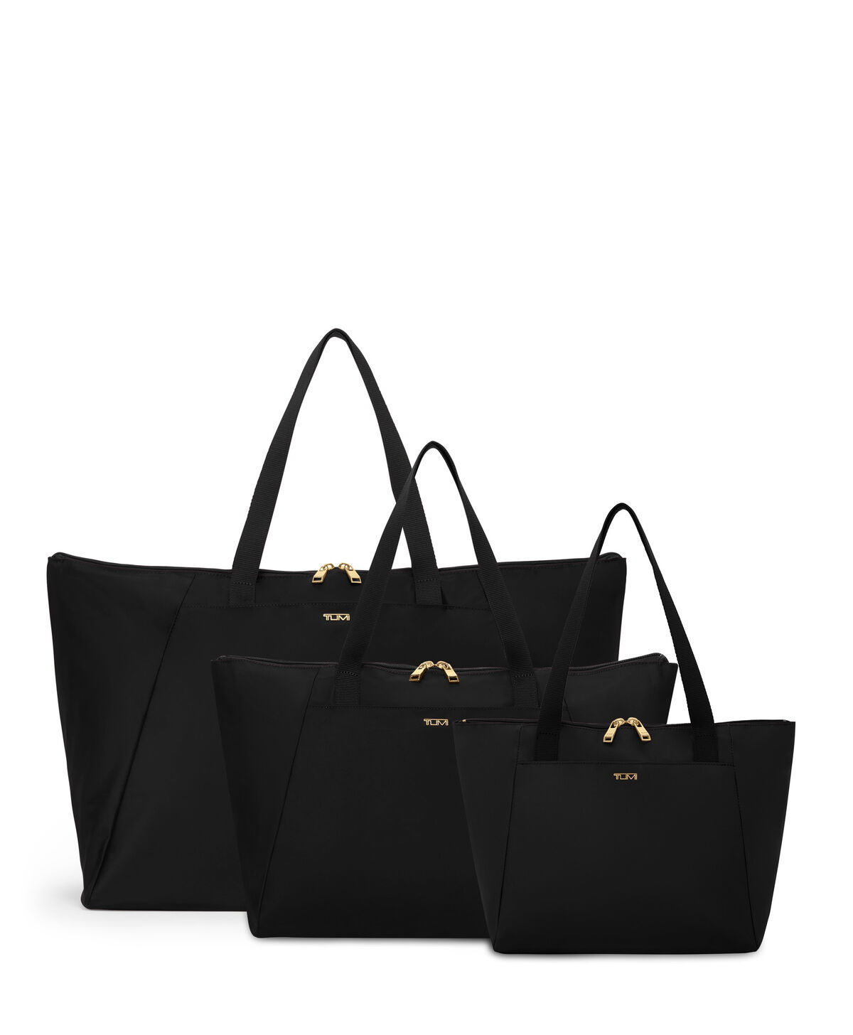 TUMI Voyageur JUST IN CASE TOTE  Black/Gold