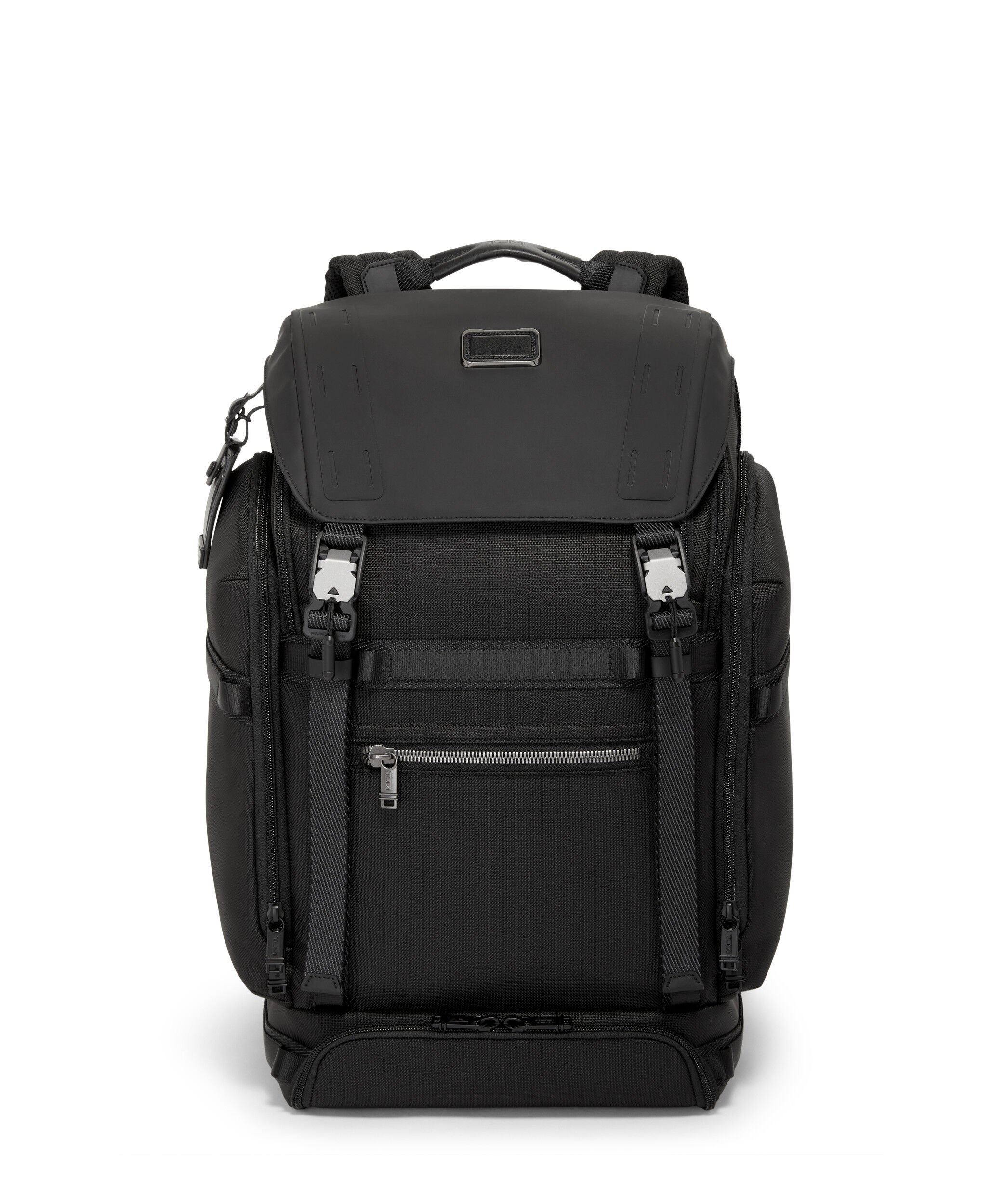 Alpha Bravo Expedition Flap Backpack Black | TUMI Germany