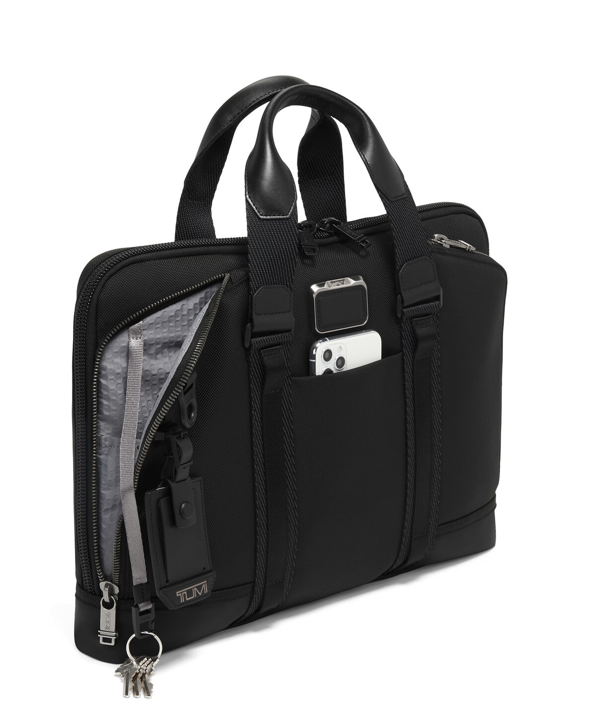 TUMI Alpha Bravo ACADEMY BRIEF  Black