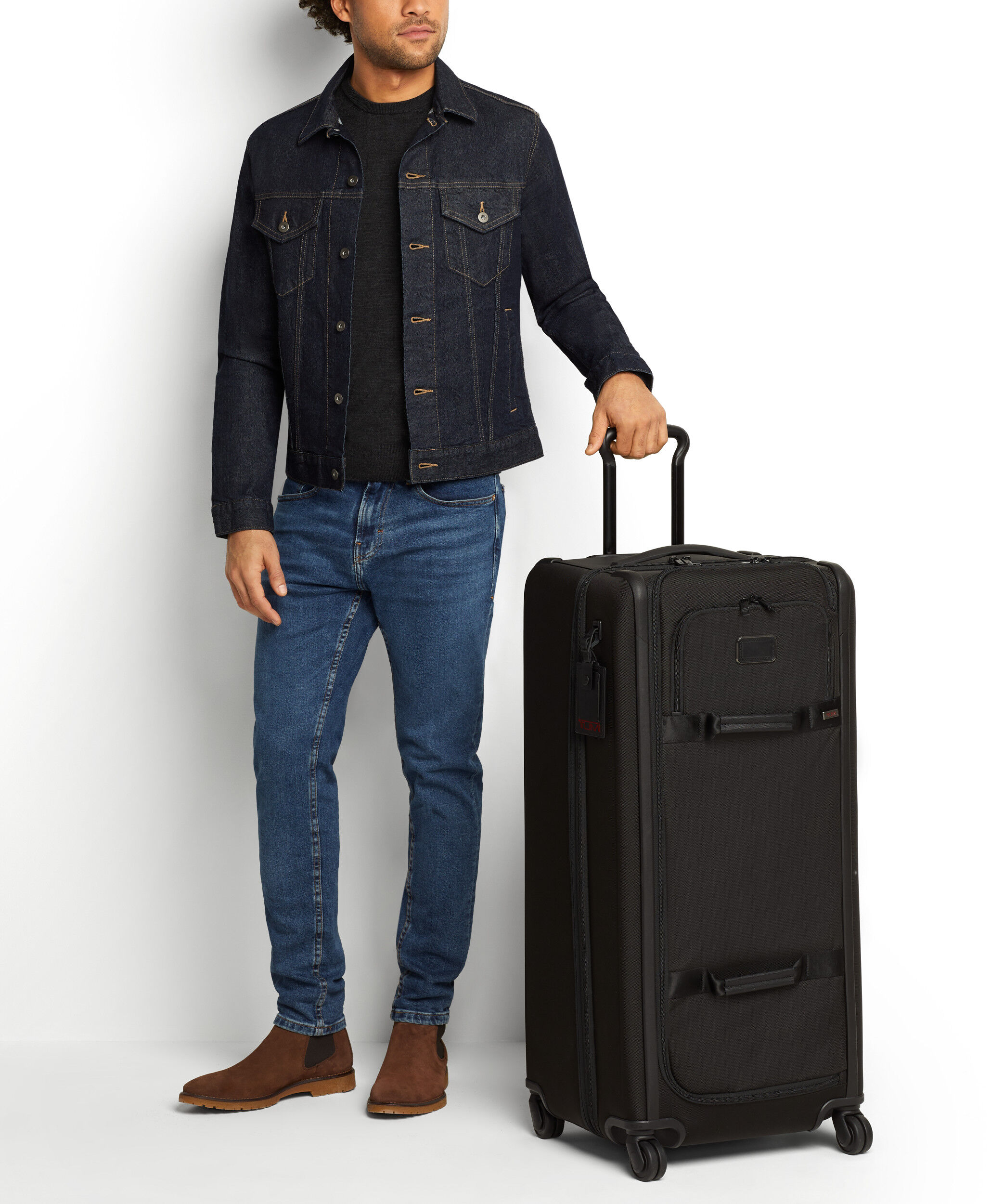 【TUMI】アルファ3.3way Alpha 3 Tall Expandable Wheeled Duffel 86,5 cm Black | TUMI Germany