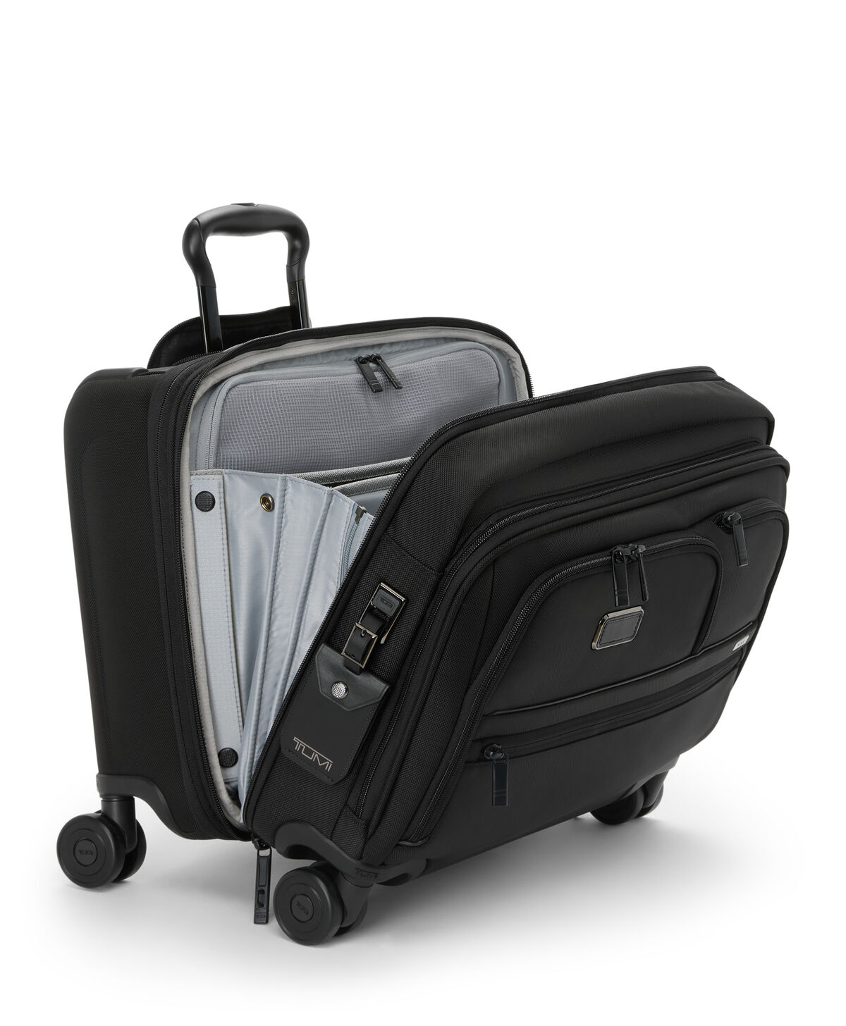 ALPHA Business &ndash; Deluxe Laptop Expandable Wheeled Brief
