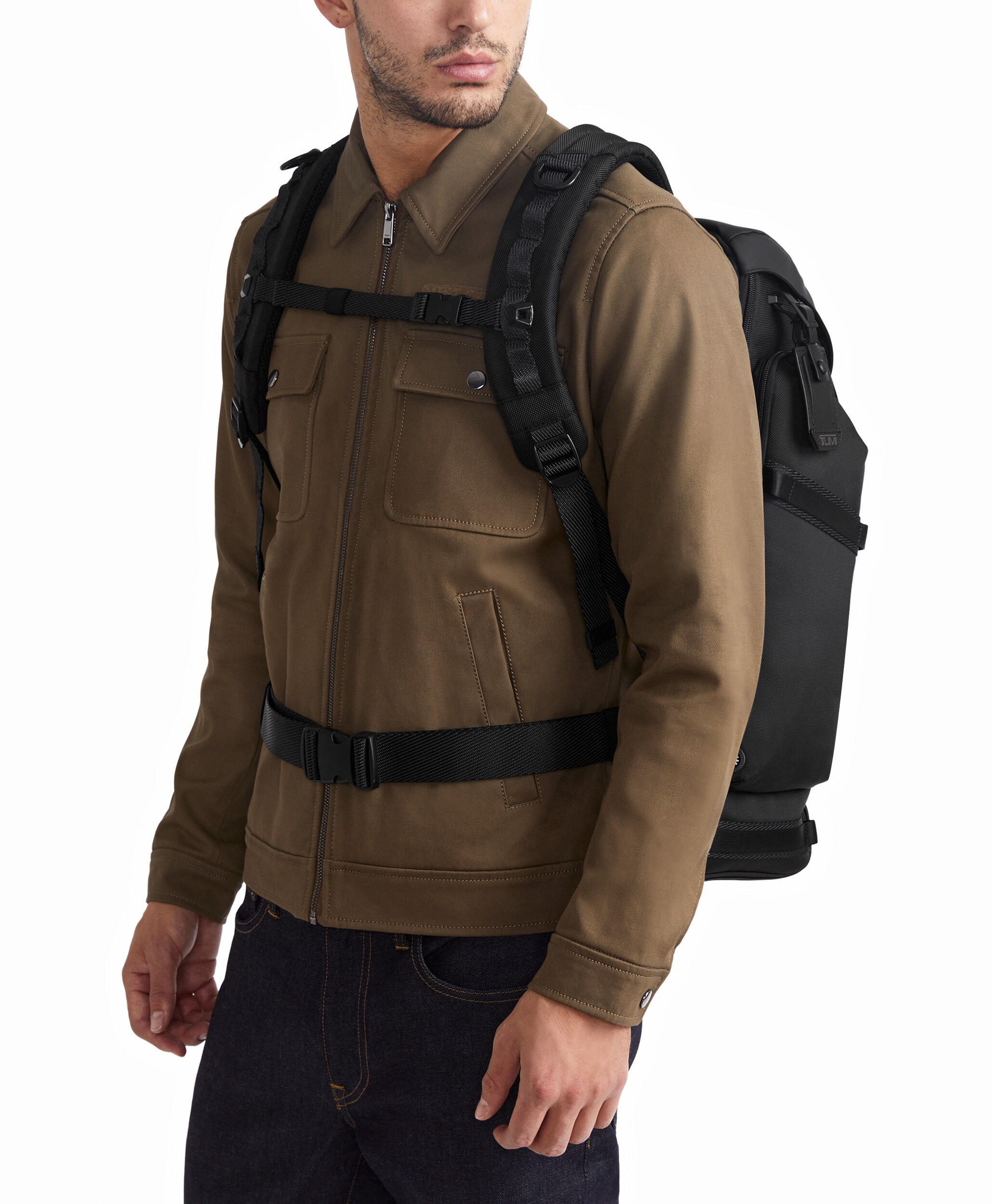 Alpha Bravo Expedition Flap Backpack Black | TUMI Germany