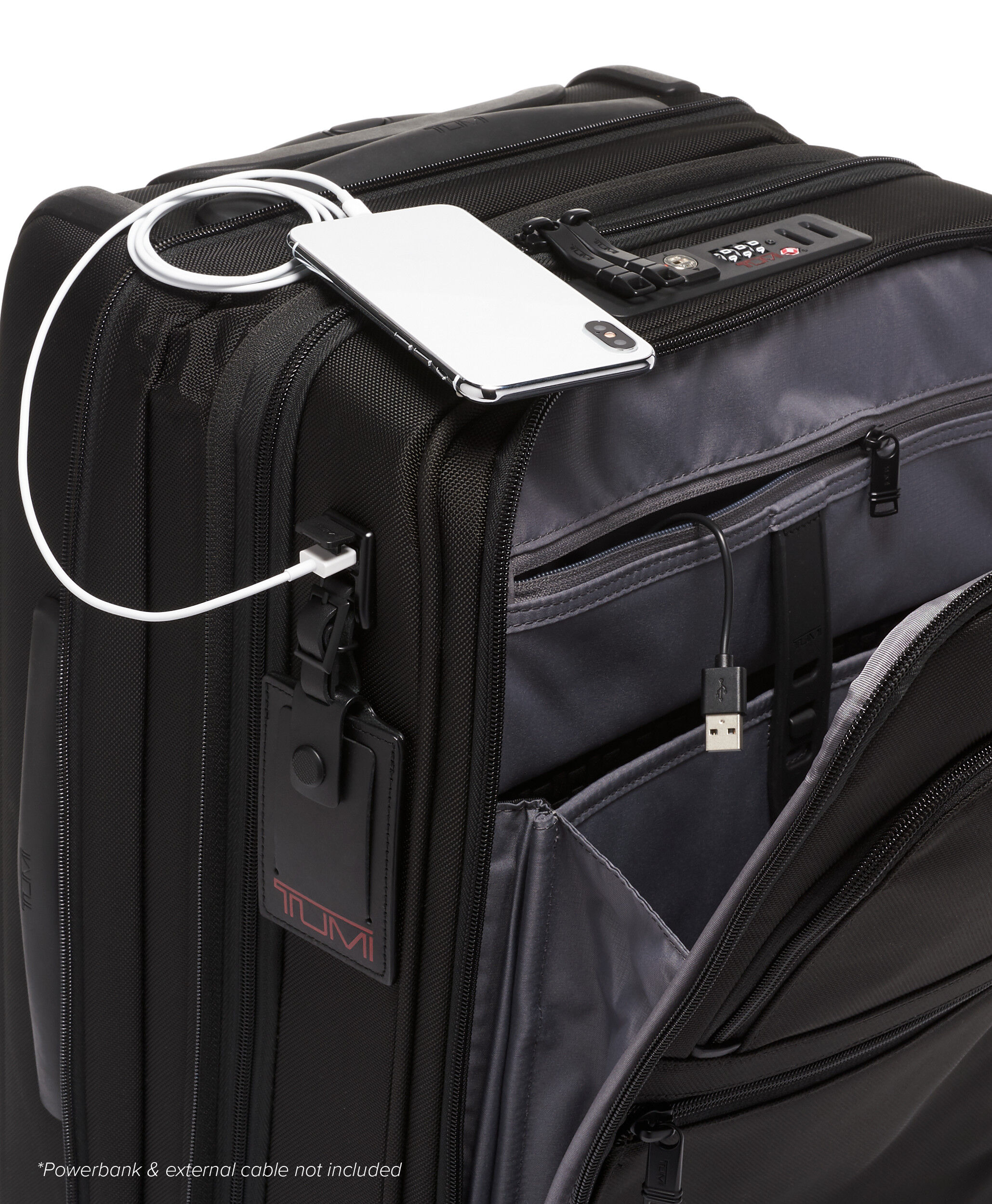 Alpha International Office Expandable Carry-On 56 cm Black | TUMI