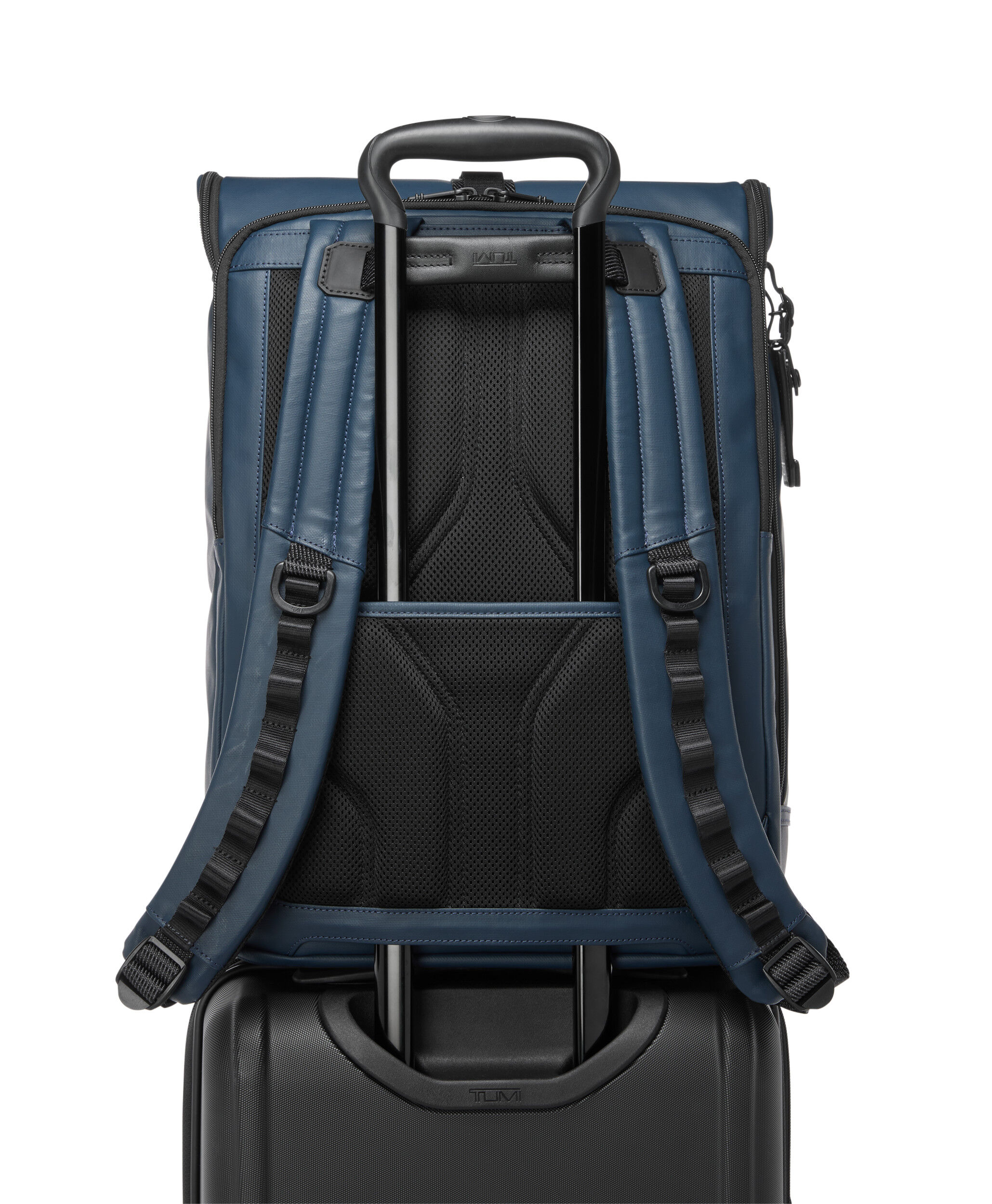 Alpha Bravo Surveillance Flap Backpack Blue | TUMI Germany