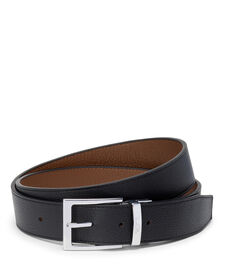 Belts Rectangle Reversible Saffiano Leather Belt, 35mm