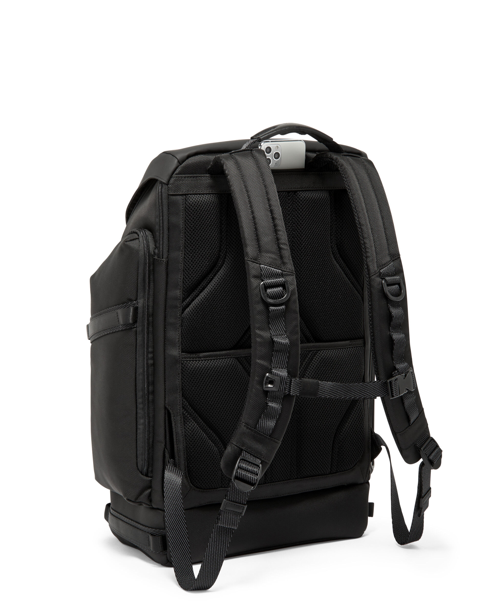 Alpha Bravo Expedition Flap Backpack Black | TUMI Germany