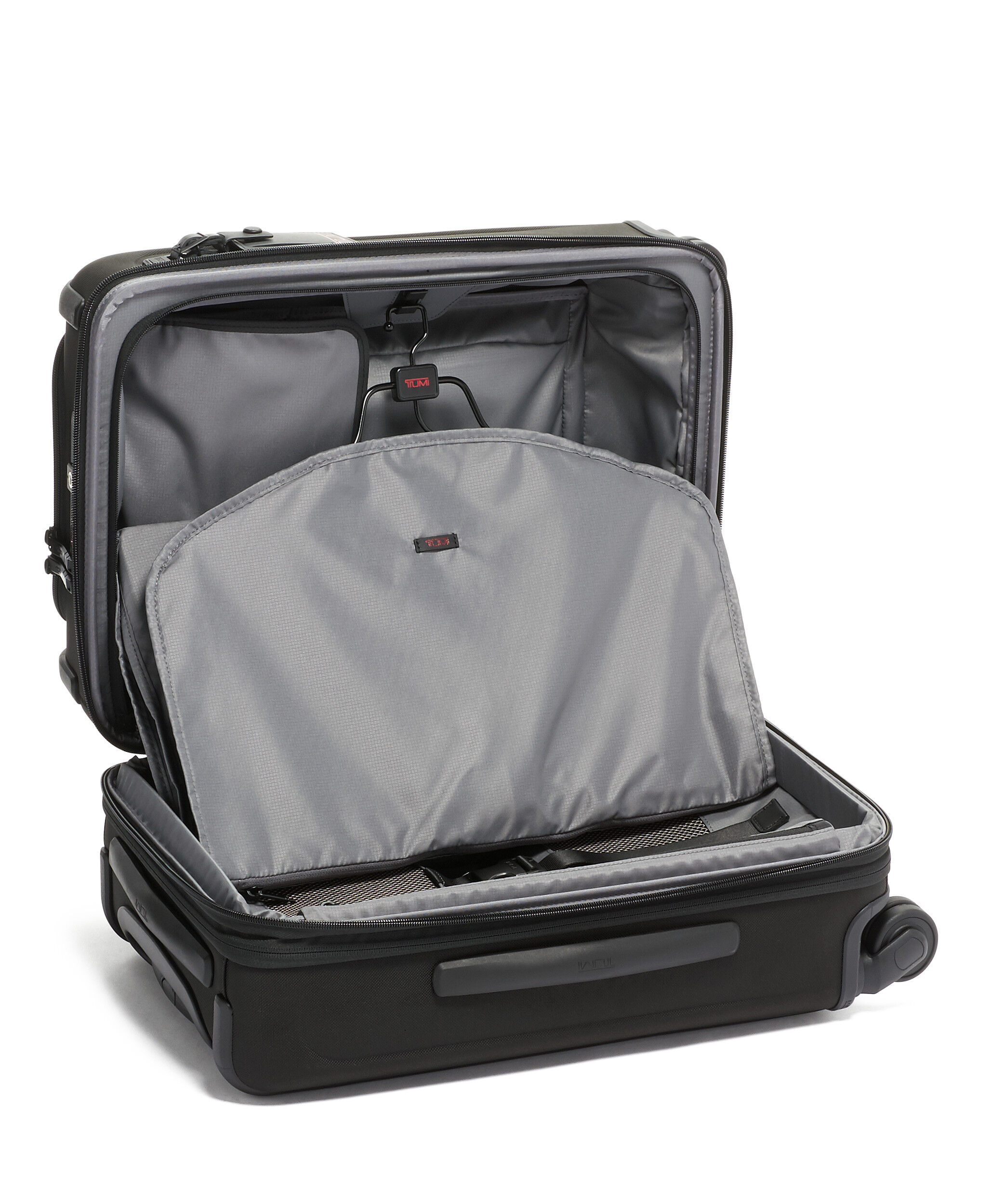 Alpha 3 International Dual Access Expandable Carry-On 56 cm Black