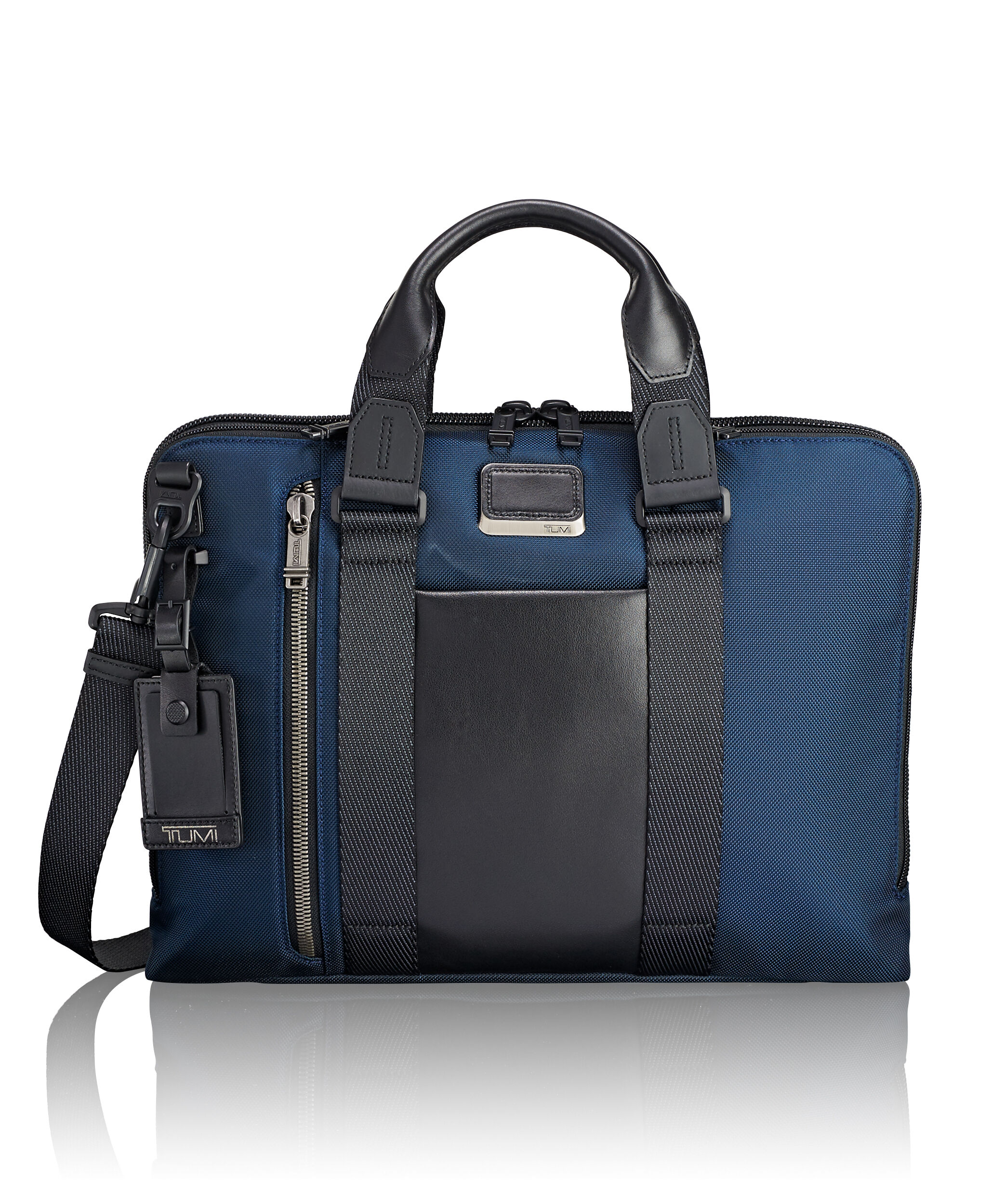 tumi alpha bravo blue
