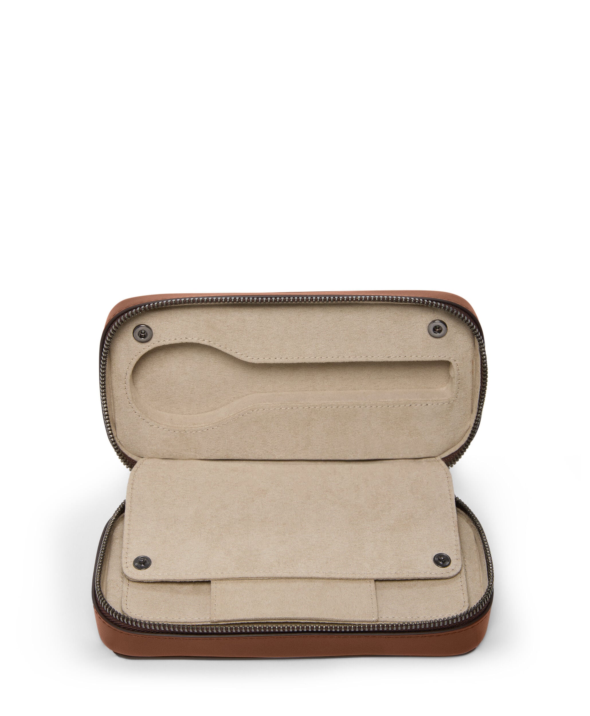 Nassau Travel Watch Case Cognac | TUMI